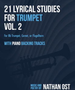 21 Lyrical Studies for Trumpet (Vol. 2) (PDF + Backing Tracks) (45 pages)